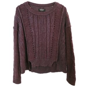 All Saints Spitalfields Open Cable Knit Sweater